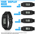 Maledan Walking Running Pedometer Tracker Watch | for Walking Steps and Miles, Silicone Fitness Tracker Watch, for Men Women